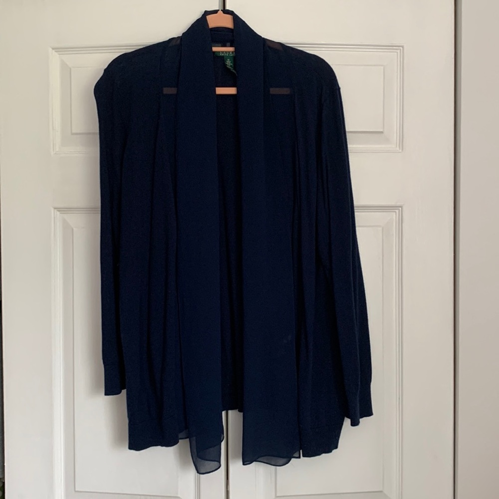 Lauren Ralph Lauren 1x Navy Cardigan
